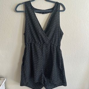Material Girl Polka Dot Romper